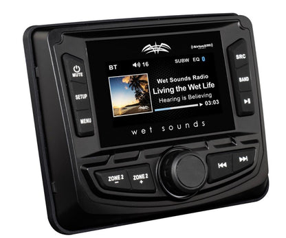 WS-MC-2 | Wet Sounds Bluetooth AM/FM Tuner With RDS and SiriusXM-Ready®